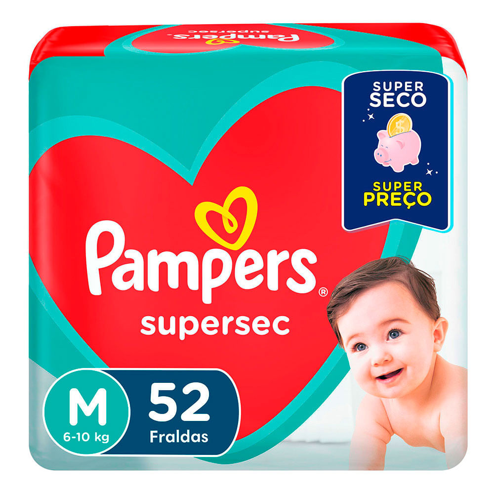 fralda pampers m