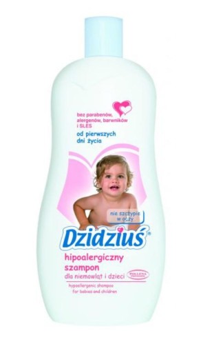 dzidziuś szampon dla niemowląt i dzieci z proteina