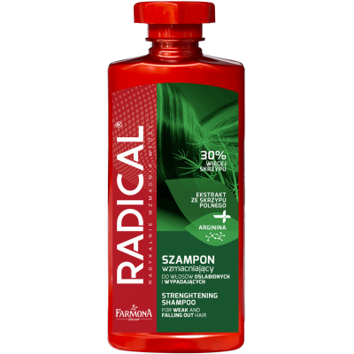 radical kuracja szampon przeciw wypadaniu włosów ampułk wizaz