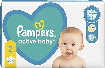 pampers 76 sztuki rozmiar 2