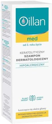 2 oillan med+ keratolityczny szampon dermatologiczny