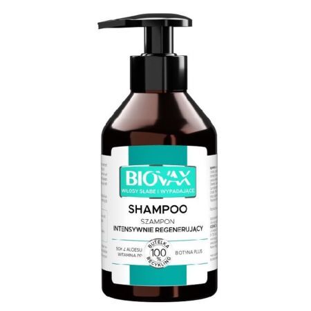 biovax intensywnie regenerujący szampon do włosów przetłuszczających się