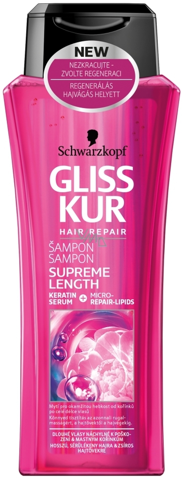 szampon gliss kur supreme length