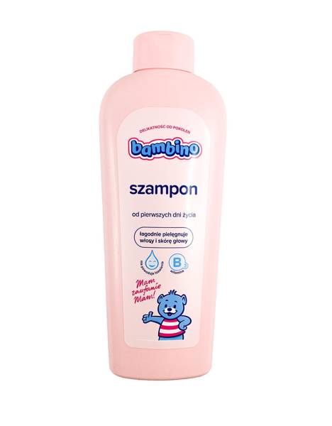 bambino szampon dla dzieci i niemowląt po 1 miesiącu 400ml
