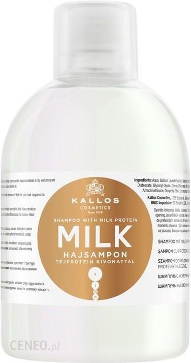 kallos milk szampon do włosów