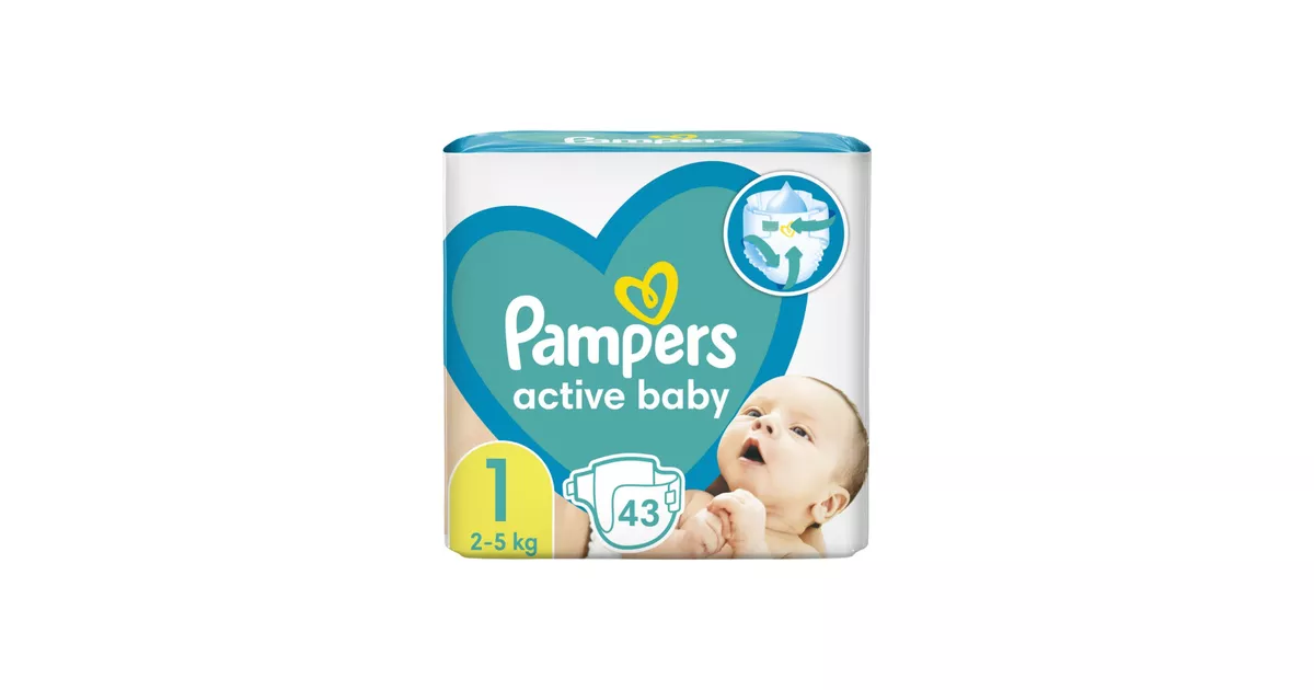pampers active baby z aloesem