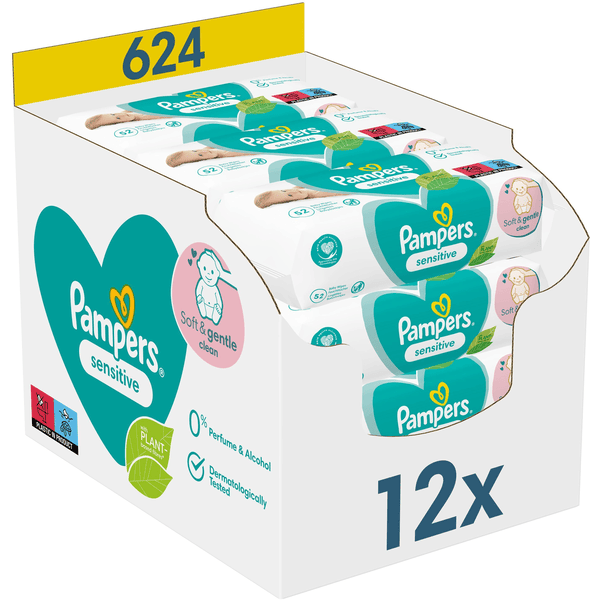 pampers sensitive 12 szt ceneo