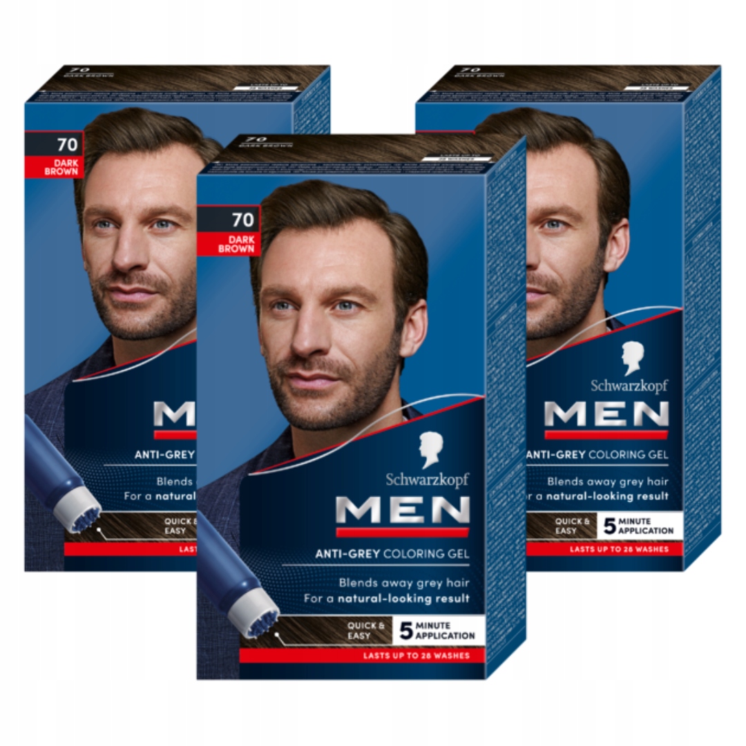 szampon dla mężczyzn 3x firma szwarckopf