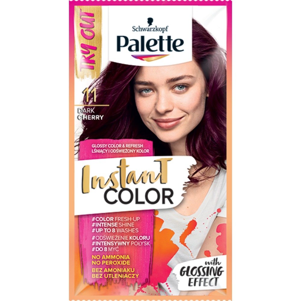 szampon koloryzujący platynowy blond palette instant
