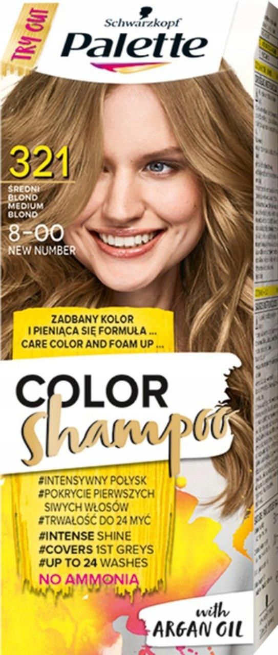 saszetka szampon koloryzujący palette blond