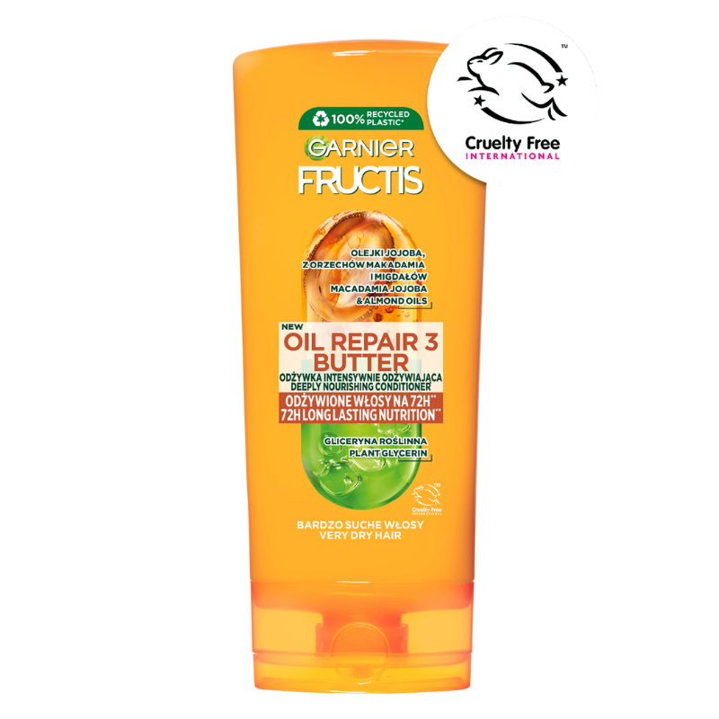 garnier fructis oil repair 3 butter wzmacniająca odżywka do włosów