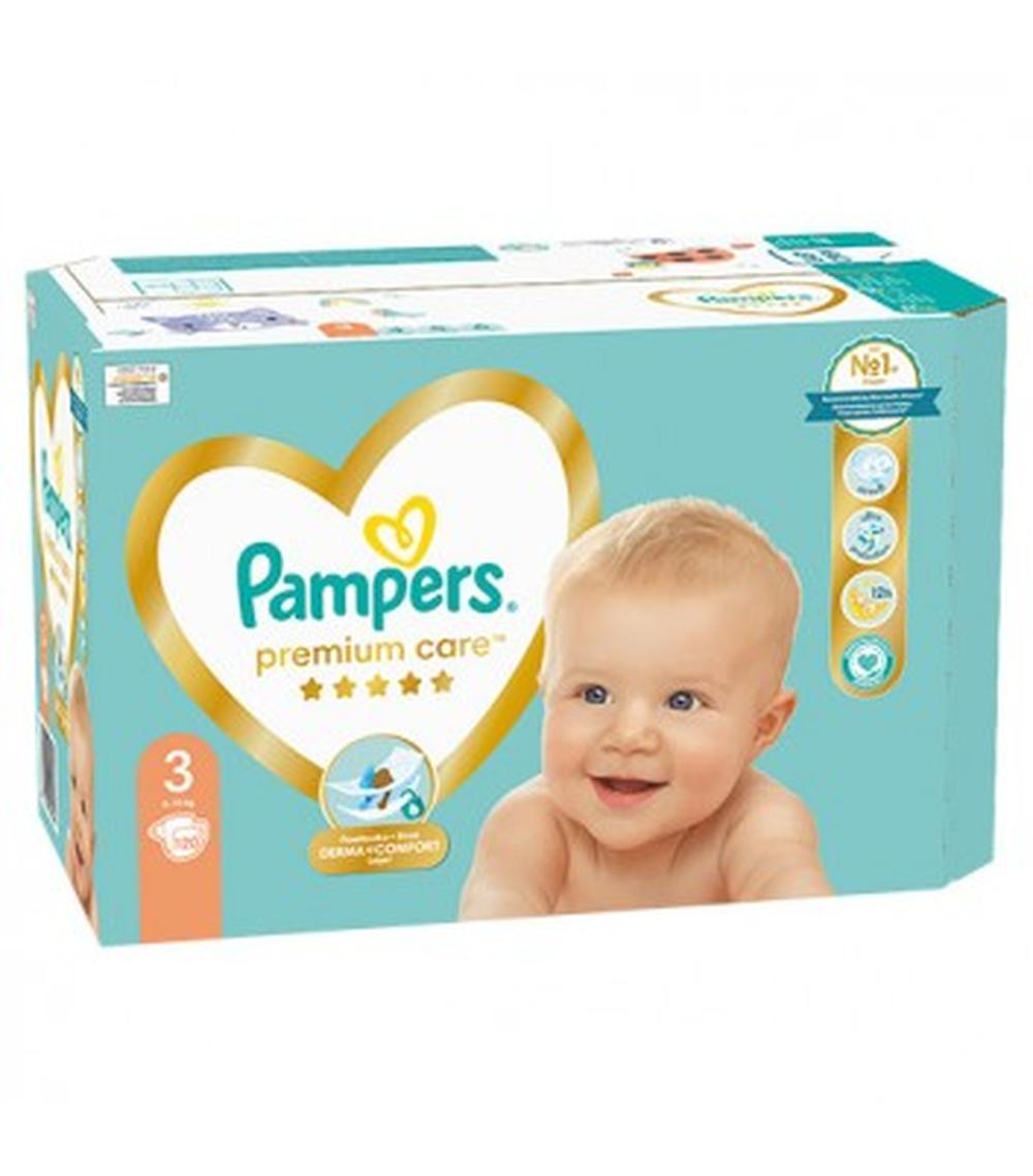 pampers premium care rozmiar 3 120