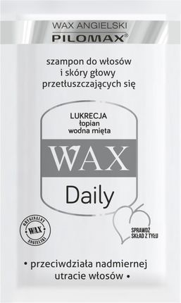 wax szampon do włosów przetłuszczających się