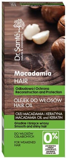 dr sante macadamia hair olejek do włosów odbudowa wizaz