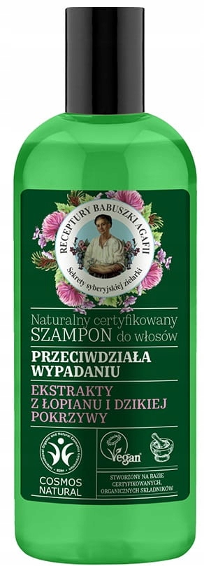 szampon na wypadanie babci agafii