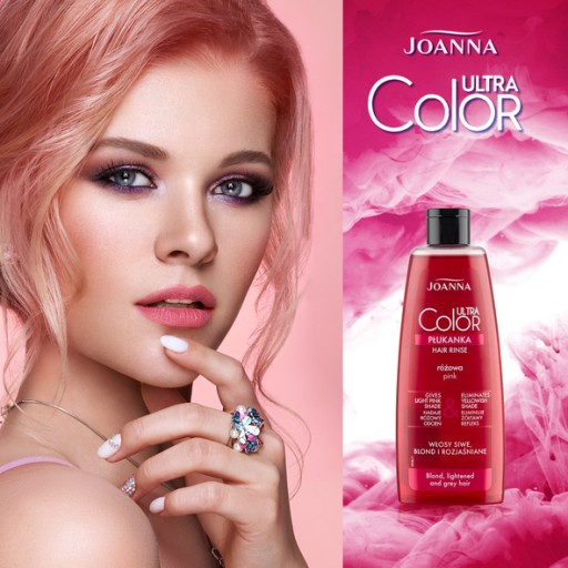 rozowy szampon do wlosow joanna