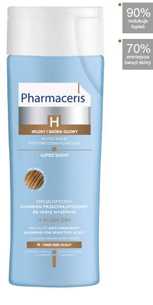 specjalistyczny szampon przeciwłupieżowy do skóry wrażliwej łupież suchy