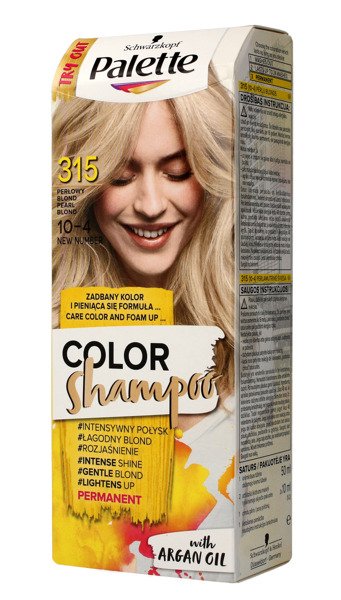 palette color shampoo 315 perłowy blond szampon koloryzujący opis produktu