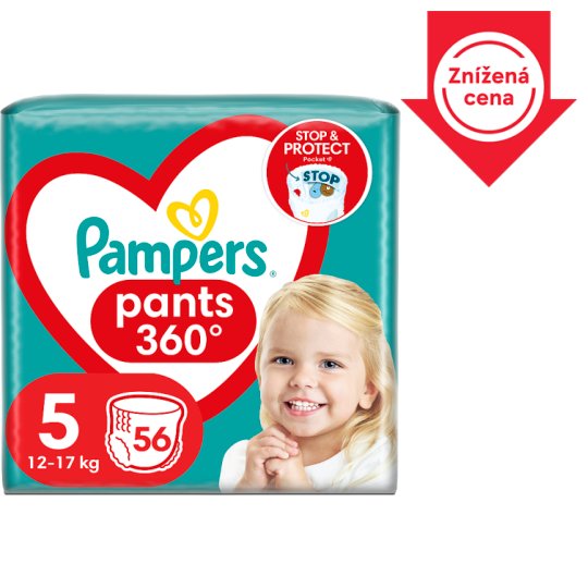 pieluchomajtki pampers 5 tesco 56