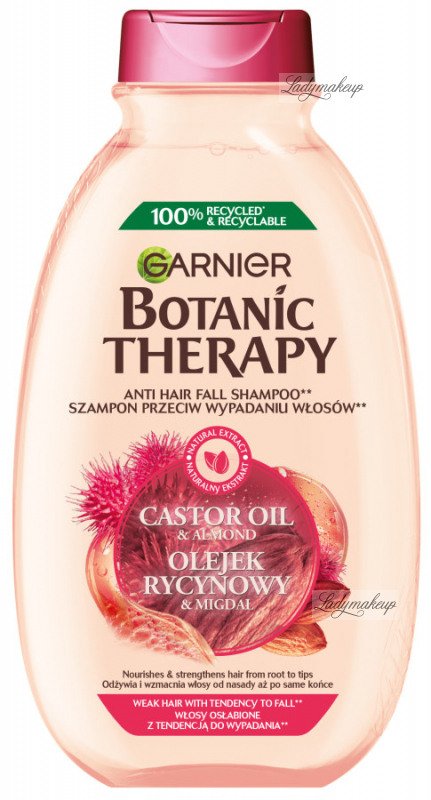 garnier szampon do włosów łamliwych