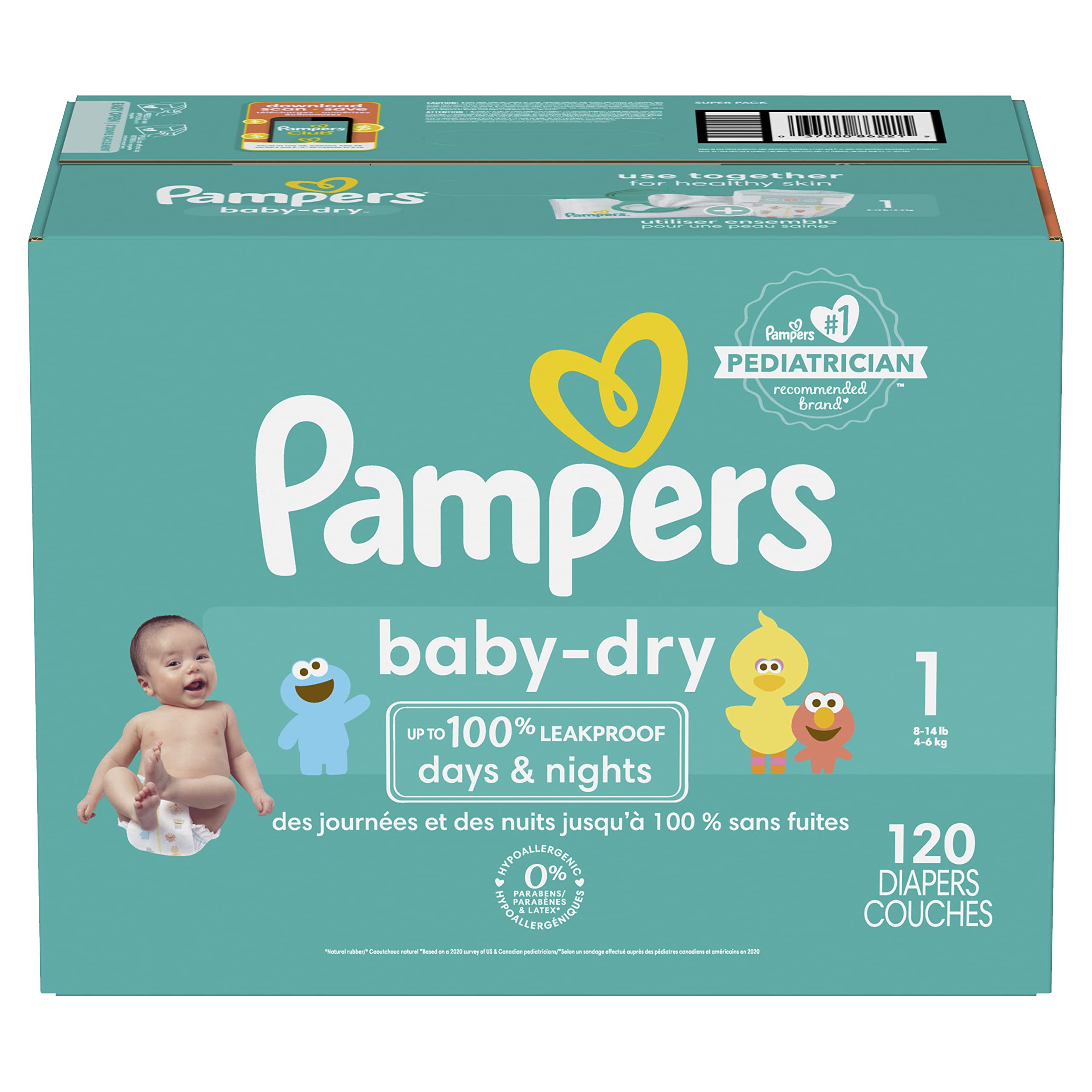 pampers 1care a baby dry