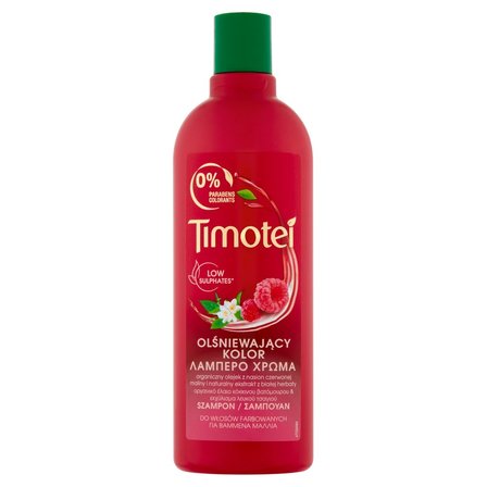 timotei olśniewający kolor szampon do włosów