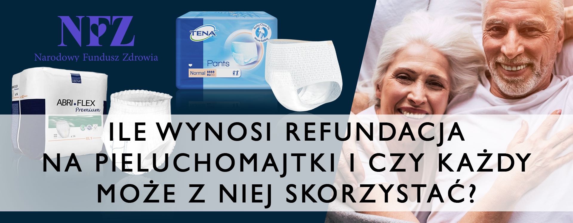 pieluchomajtki dla dorosłych ile refunduje fundusz