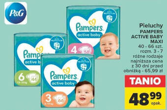 pampers active baby 6 promocja hebe