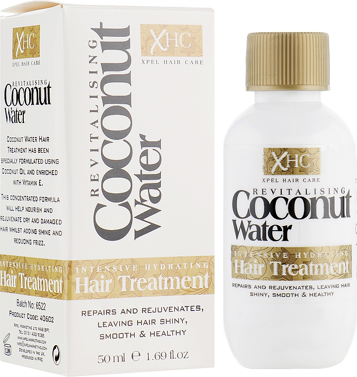 xpel xhc coconut water szampon nawilżający wizaz