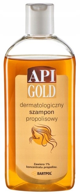 api-gold dermatologiczny szampon propolisowy