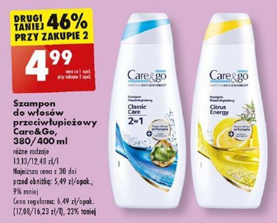 szampon care&go cena