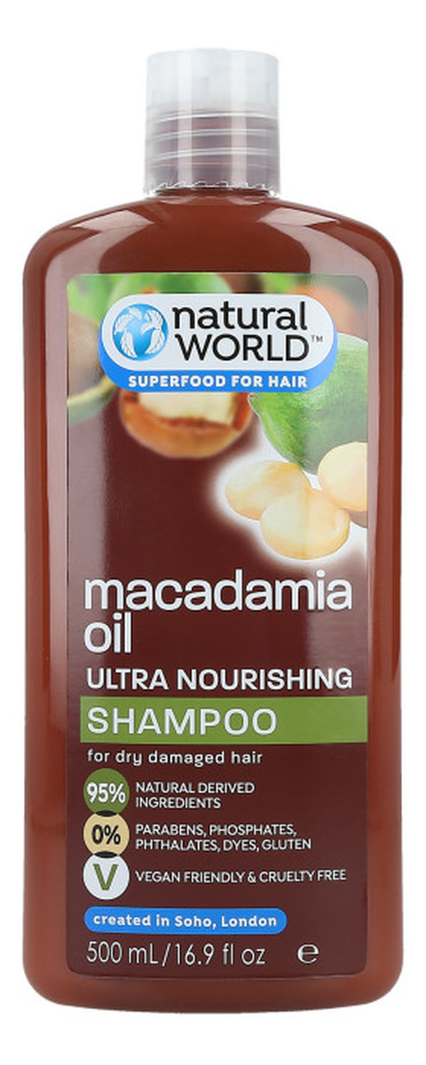 natural world macadamia oil szampon wizaz