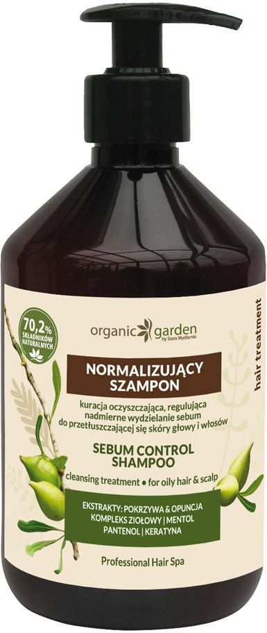 organic hair normalizujący szampon do włosów