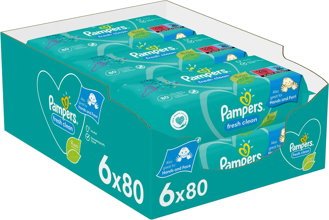 pampers sensitive clean