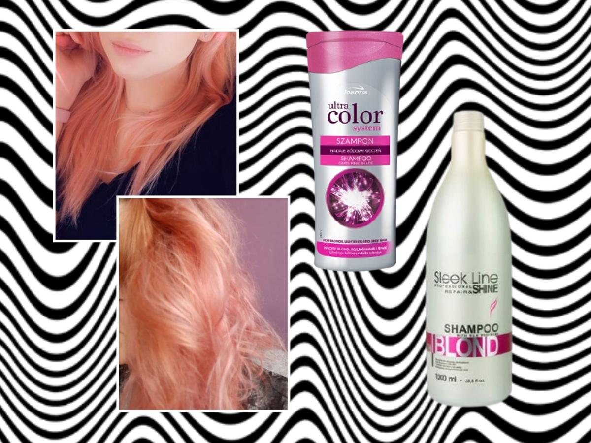 joanna ultra color szampon rozowy