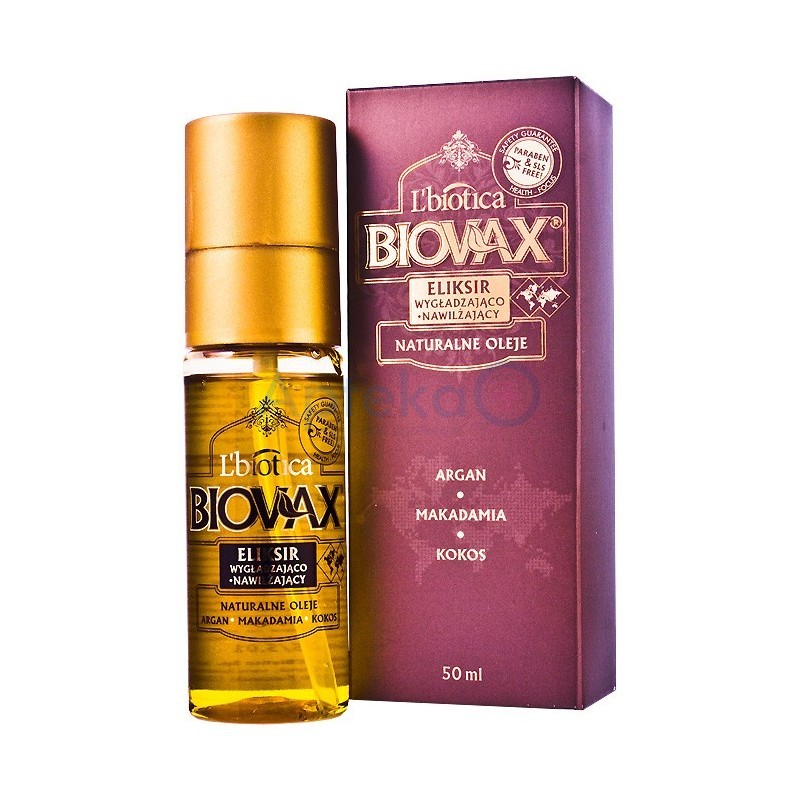 lb biovax szampon argan makadamia