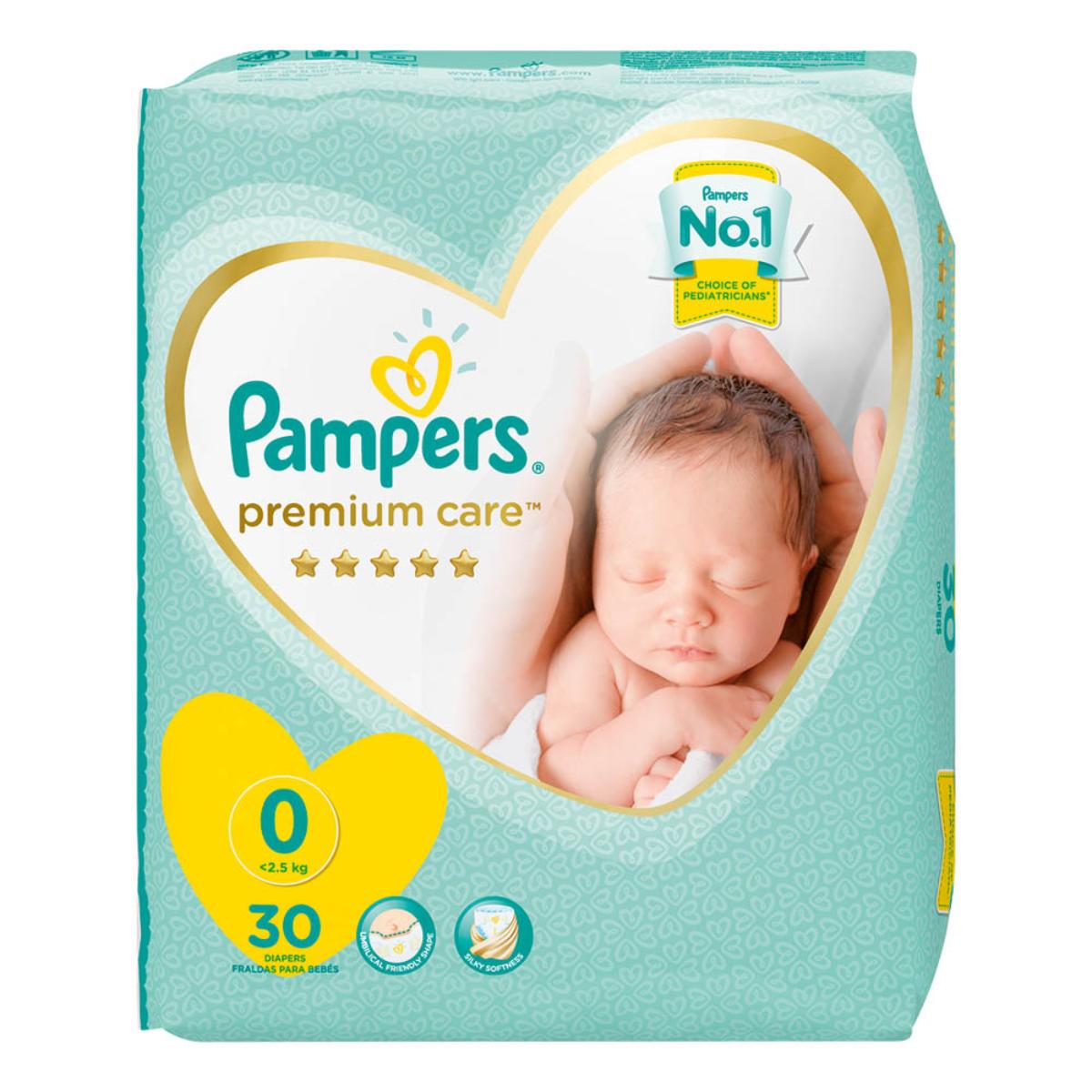 pampers size 0