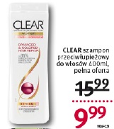 clear szampon przeciwłupieżowy rossman