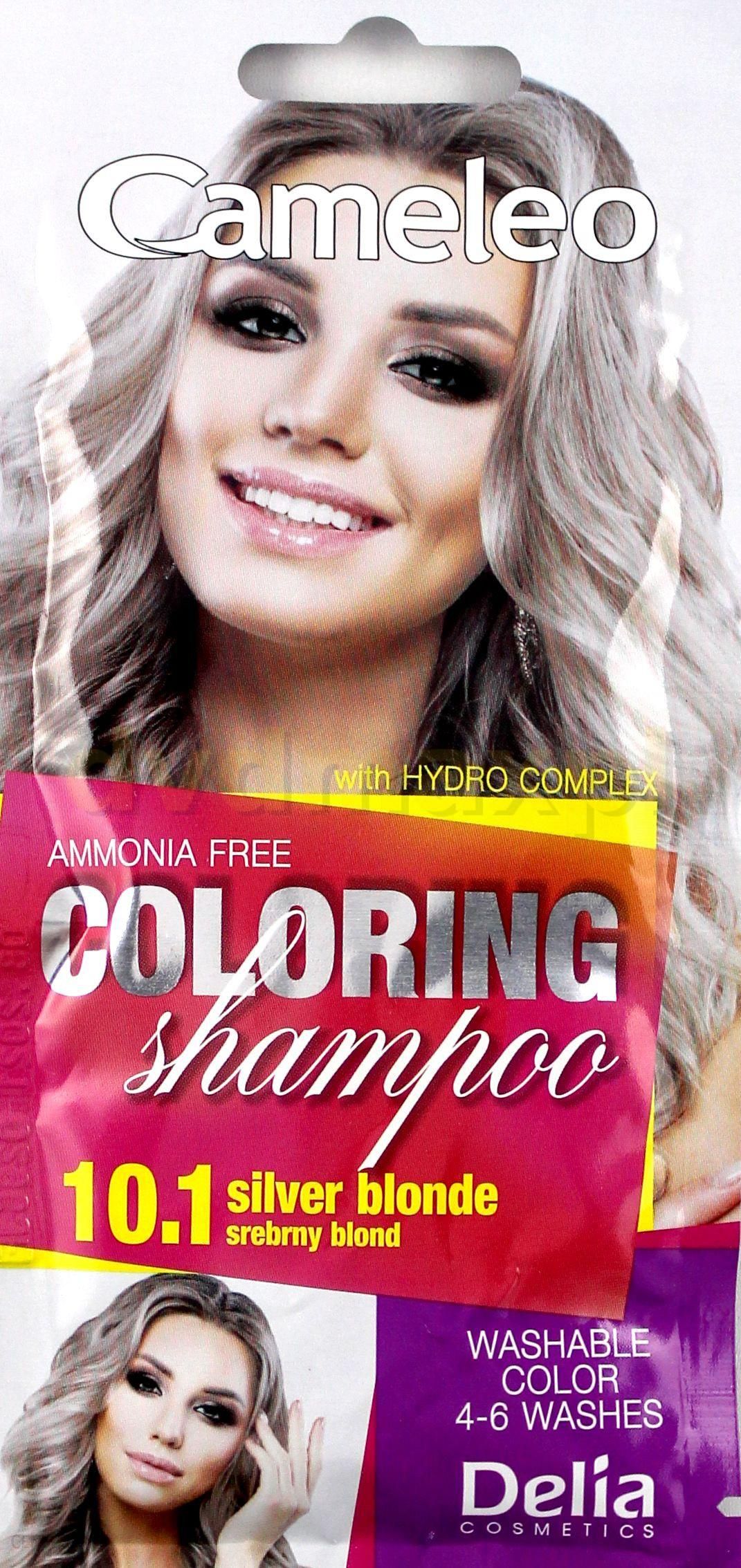 ameleo szampon koloryzujący 10.1 srebrny blond