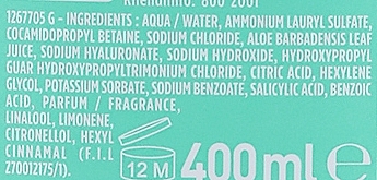 aloe hydra bomb fructis szampon skladniki