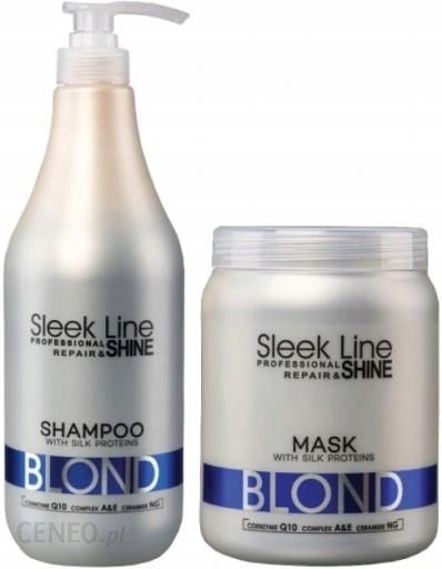 zestaw sleek line odżywka szampon