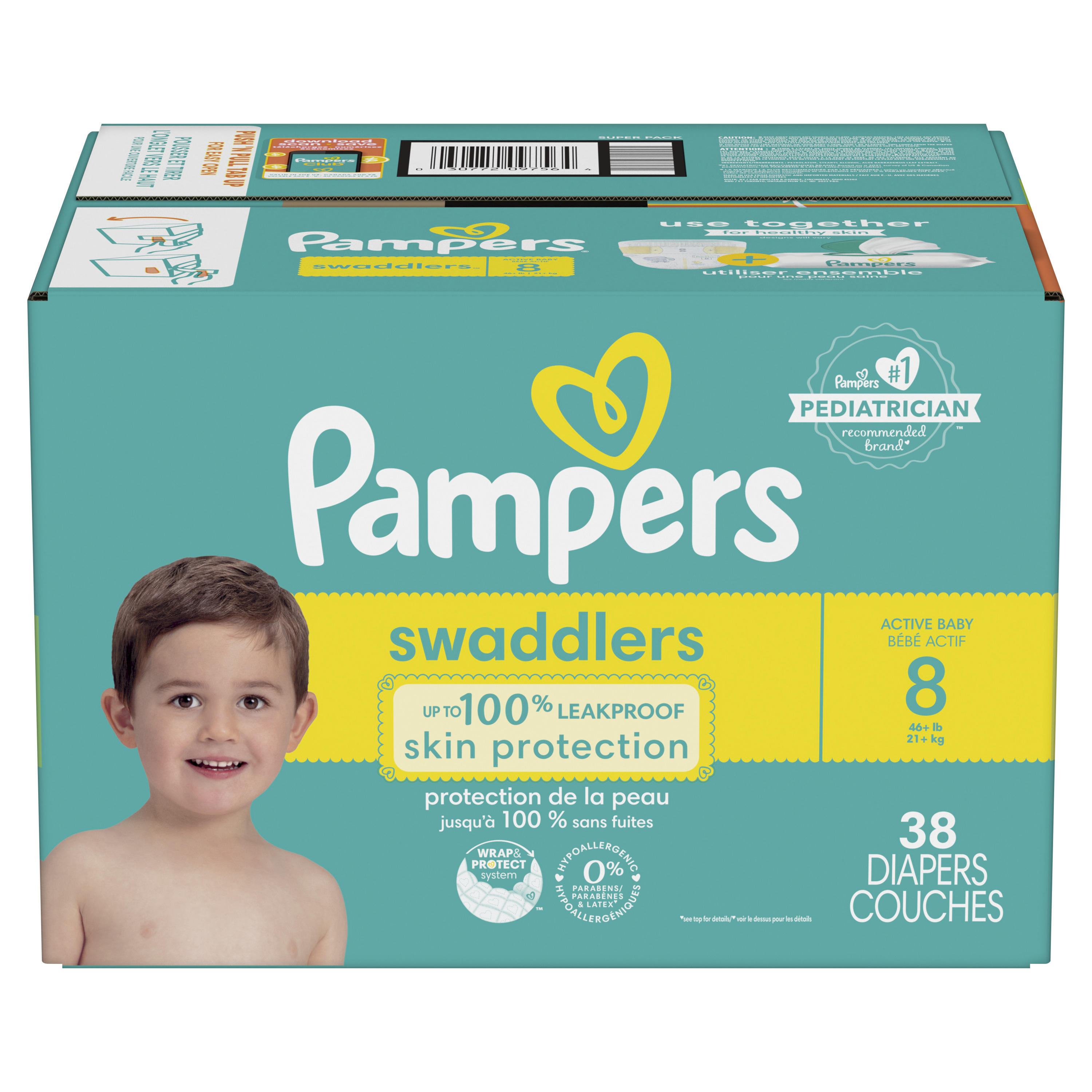pampers 8 size