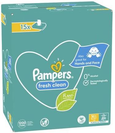 chusteczki pampers fresh clean ceneo