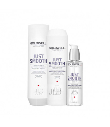 goldwell just smooth szampon wygładzający włosy dodaje lekkości i połysku