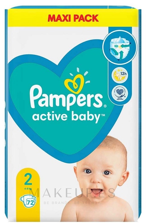 pampers active baby 4+ 53