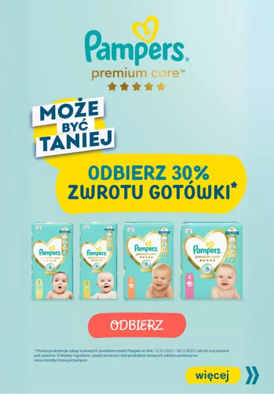 odbierz pampers informacje