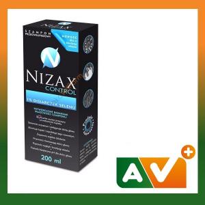 nizax control szampon przeciwłupieżowy 200 ml