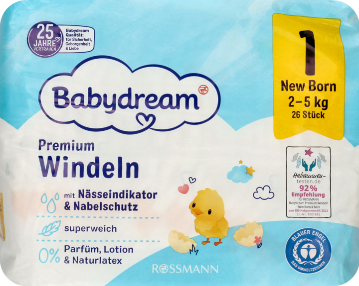 rossmann pieluchy babydream 2