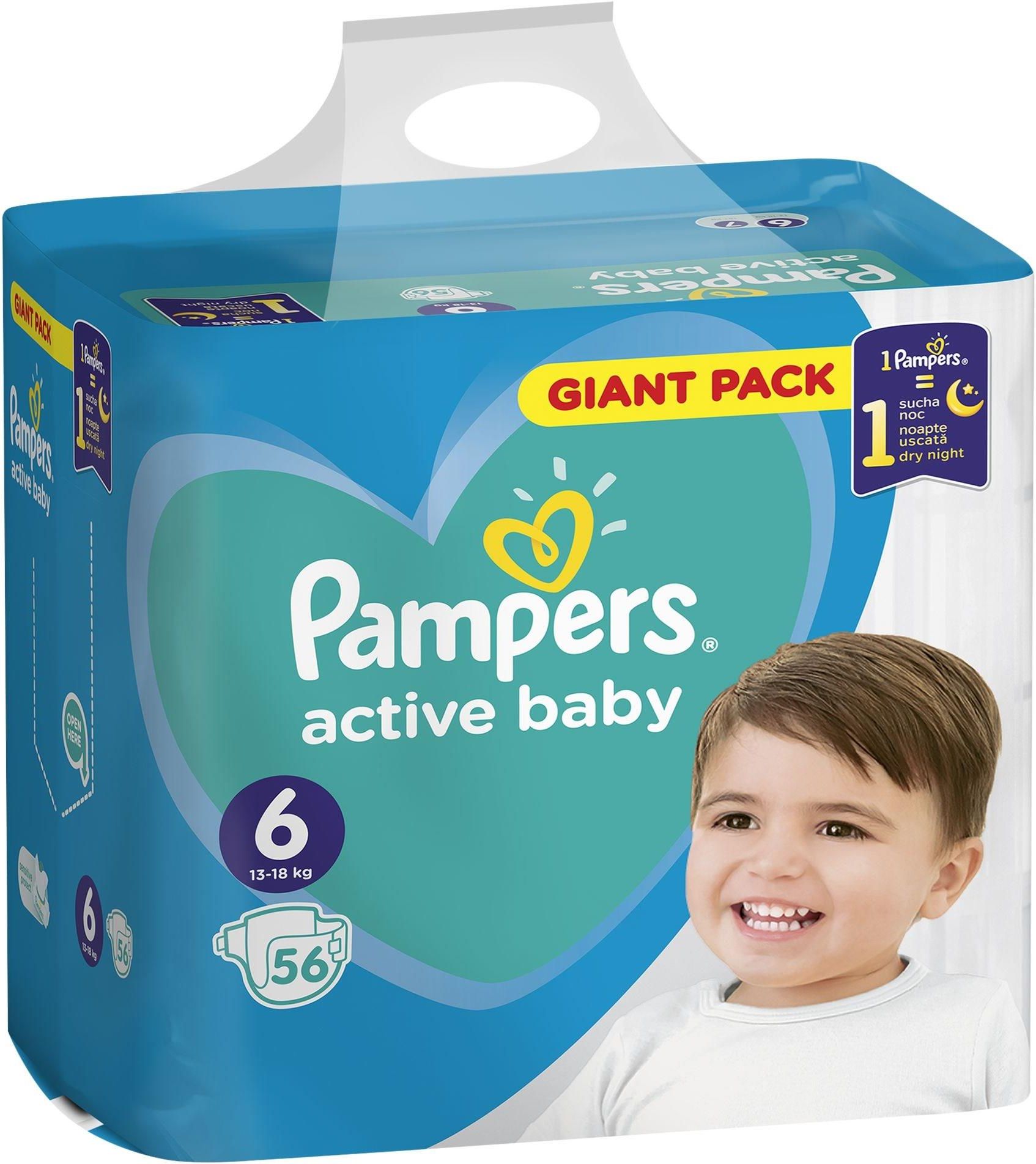 pampers rozmiary 6