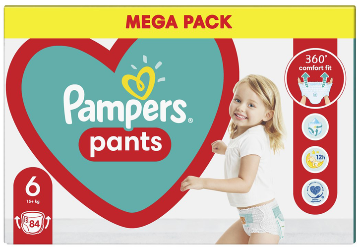 pieluchy pampers pants 6